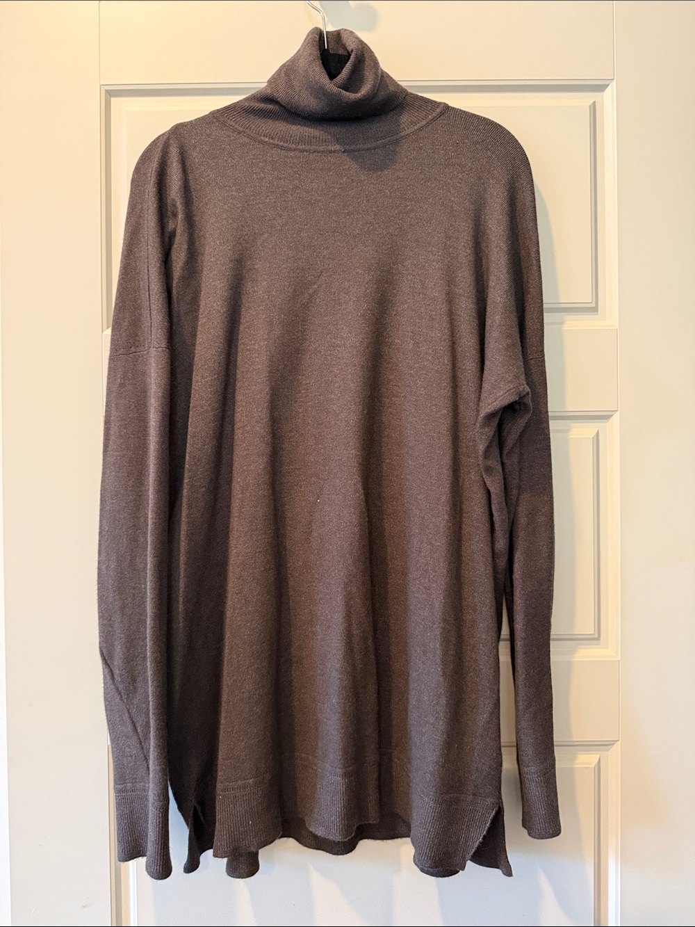 Karlie Women’s gray Turtleneck Sweater - Stylish Long-Sleeve Knit
